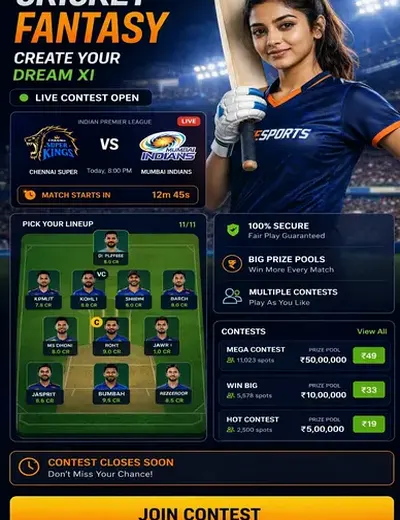 4444bet (4444 bet) fantasy cricket & matchday visual 3